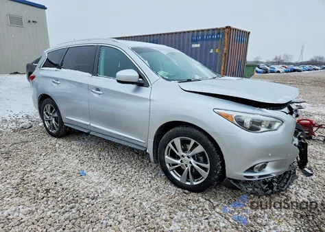 2013 Infiniti Jx35 z USA, uszkodzony, nr VIN 5N1AL0MM8DC324595
